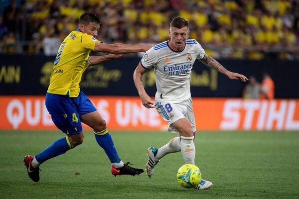 El Cádiz resiste ante el Real Madrid pero sigue al borde del precipicio - Fútbol Internacional - ABC Color