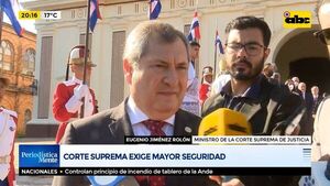 Corte Suprema exige mayor seguridad - ABC Noticias - ABC Color