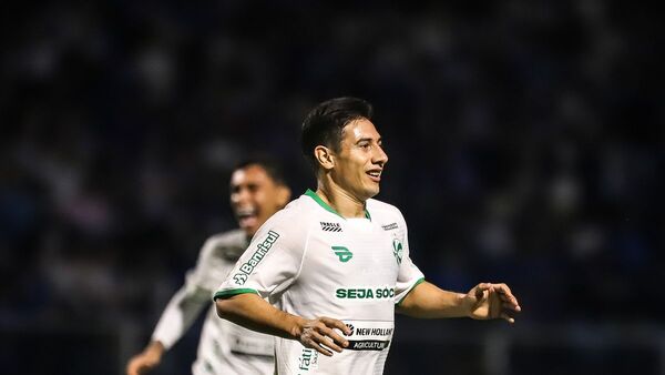 Gustavo Morínigo, Gatito y Óscar Ruiz celebran en Brasil