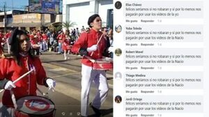 Estudiantes reclaman a Beto Ovelar por usar sus imágenes para su propaganda política