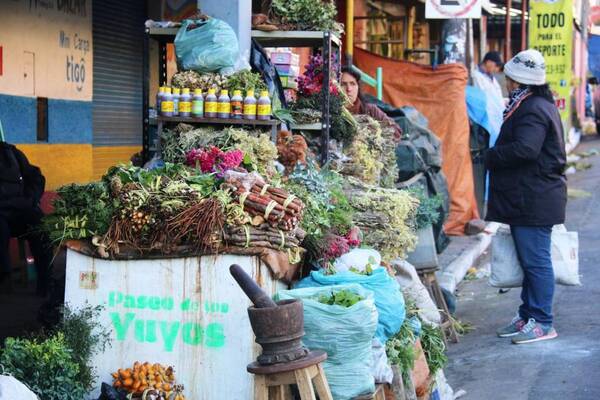 Con el frío aumentó venta de remedios para mate en el Mercado 4 - El Independiente