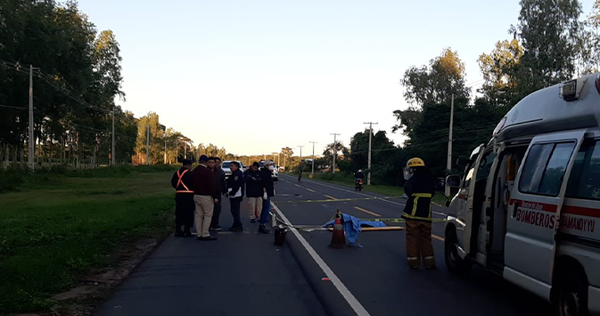 Diario HOY | Hallan muerto a un transeúnte sobre la ruta en San Pedro