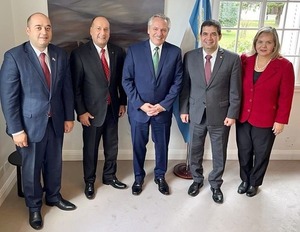 Hugo Velázquez se reunió con el presidente Alberto Fernández - El Trueno