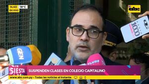 Suspenden clases en colegio capitalino - ABC Noticias - ABC Color