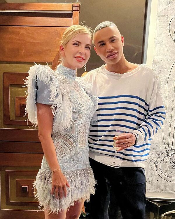 Vero Chaves asistió a un cóctel exclusivo con el diseñador de Balmain - Gente - ABC Color