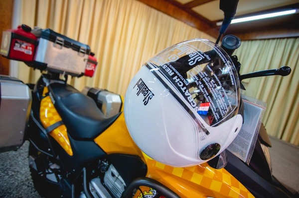 Convocan a motociclistas de Asunción a registrarse para recibir cascos certificados - .::Agencia IP::.