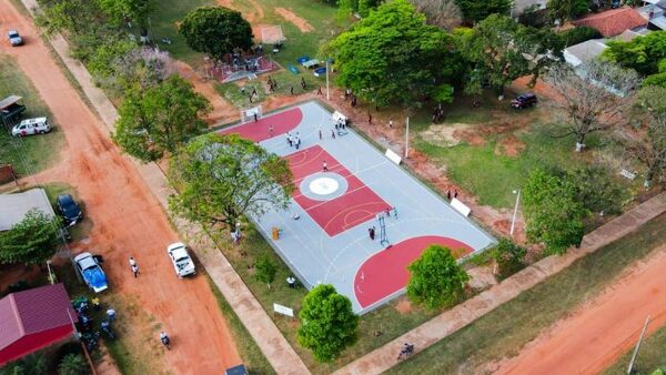 Destacan avances en las obras para futuras Plazas Deportivas SND en San Pedro