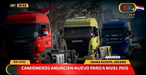Camioneros anuncian nueva manifestación
