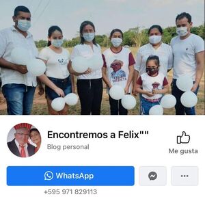 “Encontremos a Félix”, la página en Facebook para recabar información sobre ganadero secuestrado - Nacionales - ABC Color