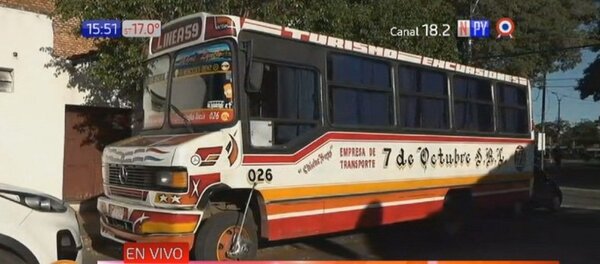 Hombre muere tras ser arrollado por un ómnibus en Luque | Noticias Paraguay