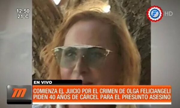 Comienza el juicio por el crimen de Olga Feliciangeli - PARAGUAYPE.COM