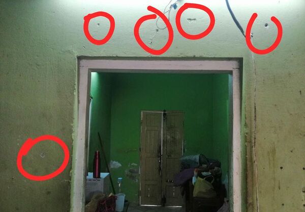 Con su hijo de 2 años quedó en medio de un feroz tiroteo en su sala, en el Bañado Sur - Nacionales - ABC Color