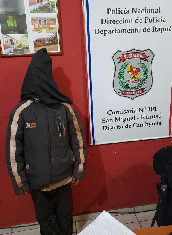Joven que quiso hurtar fue capturado en Cambyretá