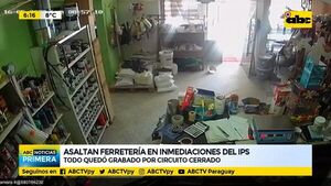Captan en video agresión de ladrón a septuagenario - ABC Noticias - ABC Color
