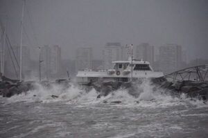 Atención Cerro Porteño: alerta naranja en Montevideo por un ciclón subtropical - Cerro Porteño - ABC Color