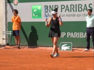 Verónica Cepede avanzó ronda en la qualy de Roland Garros - Tenis - ABC Color