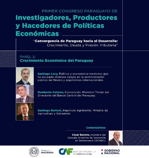Expertos debatirán sobre el crecimiento económico del Paraguay - MarketData