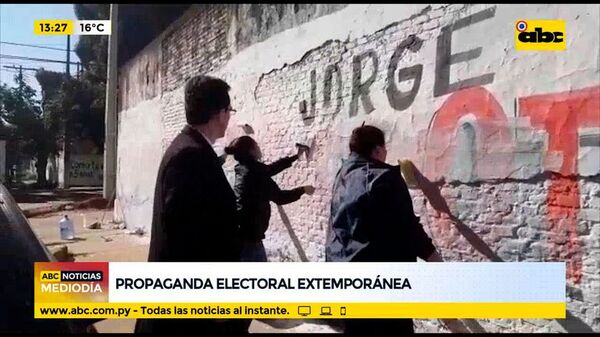 Propaganda electoral extemporánea - ABC Noticias - ABC Color