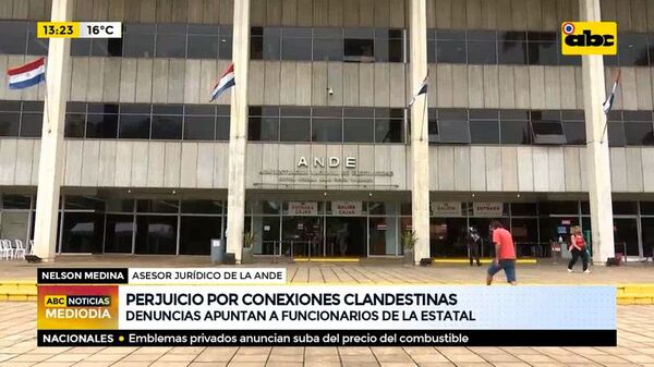 Perjuicio por conexiones clandestinas - ABC Noticias - ABC Color