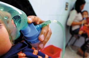 Bajó nivel de COVID, pero se registra notable aumento de otros cuadros respiratorios en niños
