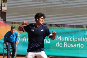 En Milán, Vallejo avanza singles y cede en dobles