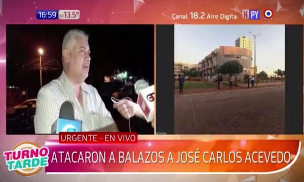 Atentan contra el intendente de Pedro Juan Caballero | Telefuturo