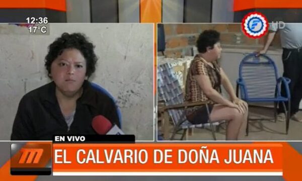 Doña Juana irá a Argentina para operarse y necesita ayuda - PARAGUAYPE.COM