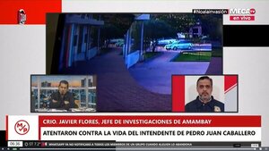 Policía levantó 15 vainillas servidas tras atentado contra el intendente de PJC - Megacadena — Últimas Noticias de Paraguay