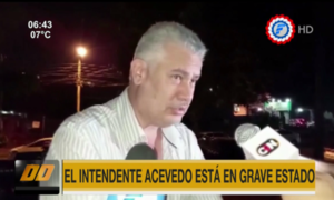 Intendente Acevedo en grave estado de salud | Telefuturo