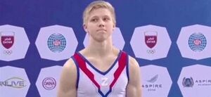 Gimnasta ruso sancionado por un año por usar símbolo proguerra Z
