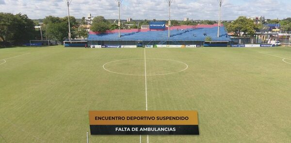 ¡Insólito! En Intermedia no se jugó un partido por falta de ambulancia