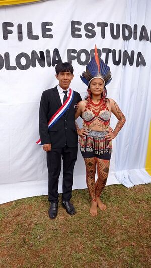 Indígenas volvieron a desfilar en Curuguaty  - Nacionales - ABC Color