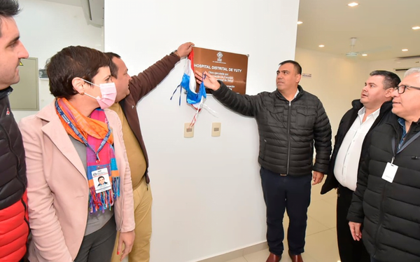 Inauguran obras en el Hospital Distrital de Yuty - Noticiero Paraguay