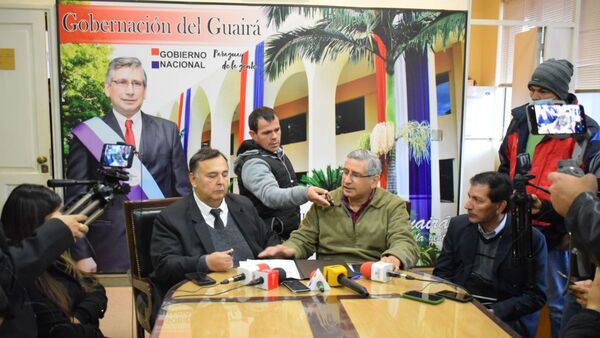 Gobernador del Guairá asegura que Mario Abdo busca su destitución 