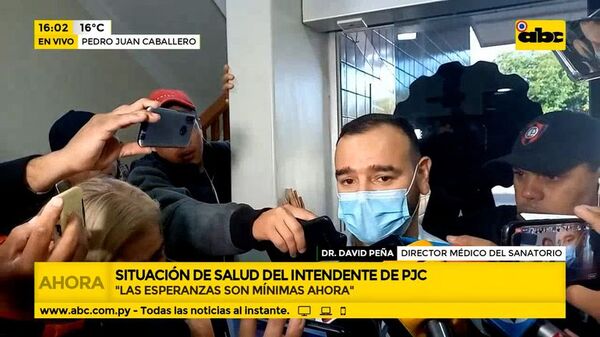 Esperanzas mínimas para intendente de PJC - ABC Noticias - ABC Color