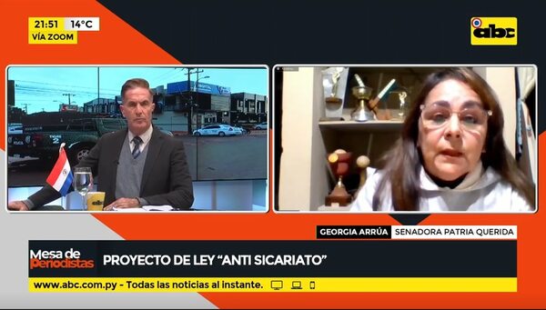 Ley “anti sicariato” es necesaria para atacar este hecho punible, justifica senadora Arrúa - Nacionales - ABC Color