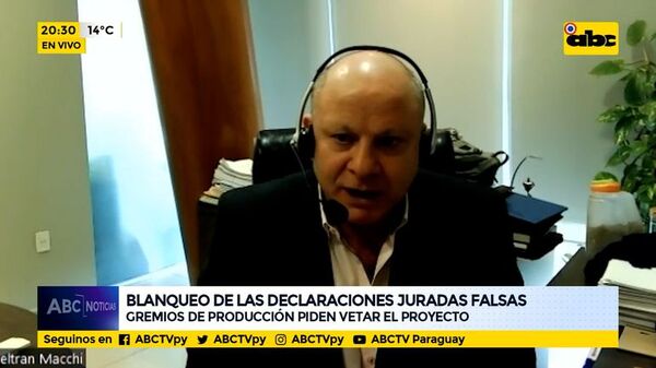 Blanqueo de las declaraciones juradas falsas - ABC Noticias - ABC Color