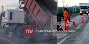 REPARACIÓN DE LA RUTA 8 TRAMO NUEVO, LUEGO DE VARIOS ACCIDENTES