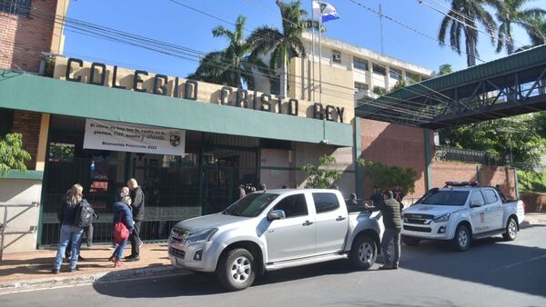 Colegio Cristo Rey reanuda clases presenciales tras nota de amenaza