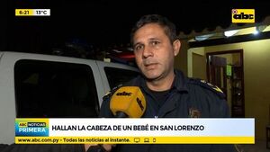 Hallan la cabeza de un bebé en San Lorenzo - ABC Noticias - ABC Color