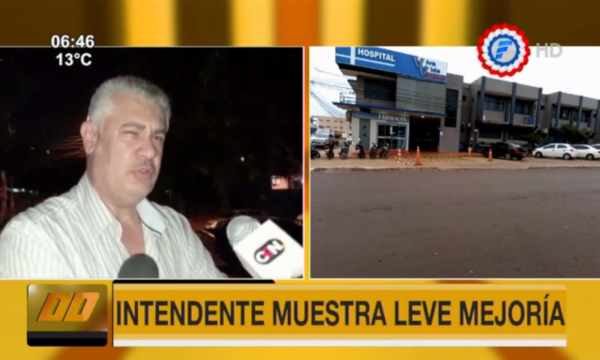 Intendente de PJC muestra leve mejoría - PARAGUAYPE.COM