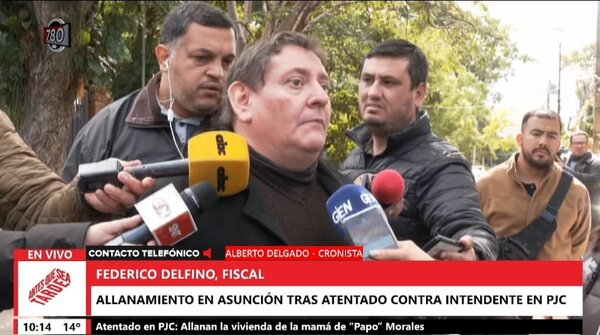 Fiscal alegó presuntas "conexiones técnicas", tras allanamiento a casa de madre de Papo Morales - Megacadena — Últimas Noticias de Paraguay