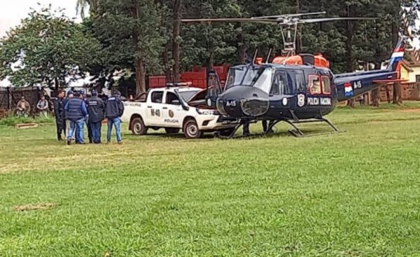 ¡Increíble! Helicóptero recibe acople de una patrullera para arrancar