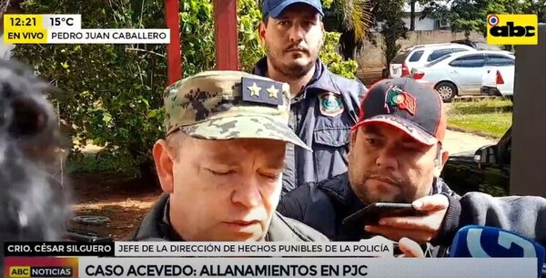 Atentado contra Acevedo: “Indicios nos dan avances significativos”, dice Policía - Nacionales - ABC Color