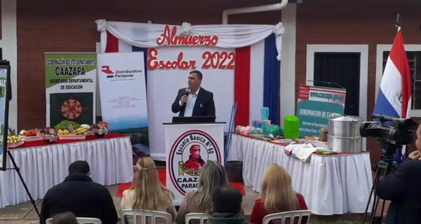 Inicia distribución de Almuerzo Escolar en Caazapá - Noticiero Paraguay