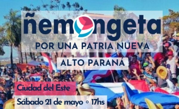 Convocan para un “Ñemongeta por una Patria Nueva”