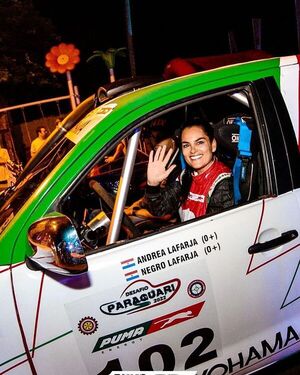 Andrea Lafarja se prepara feliz para representar a Paraguay en España - Gente - ABC Color