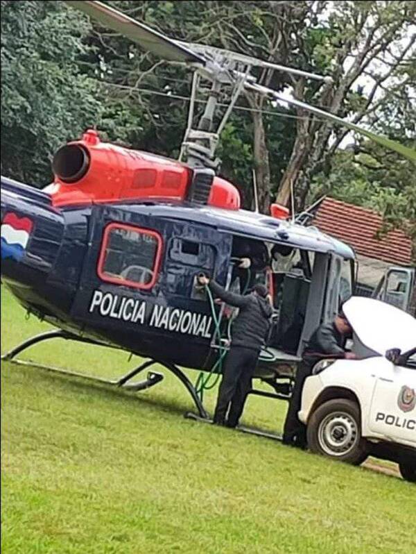 Policía Nacional desmiente “acople” de una patrullera a un helicóptero