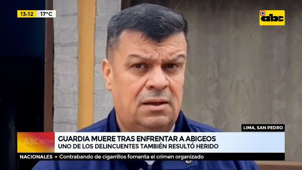 Guardia muere tras enfrentar a abigeos - ABC Noticias - ABC Color