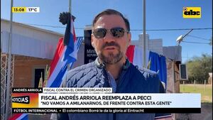Fiscal Andrés Arriola reemplaza a Pecci  - ABC Noticias - ABC Color